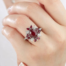 Load image into Gallery viewer, Ruby Diamond Ring - Empire Fine Jewellers
