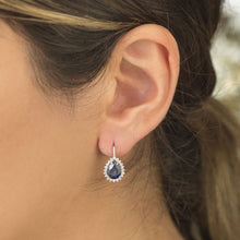 Load image into Gallery viewer, Sapphire Diamond Earring - Empire Fine Jewellers
